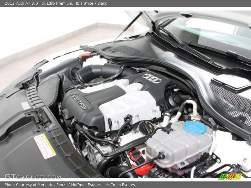 Ibis White / Black 2012 Audi A7 3.0T quattro Premium