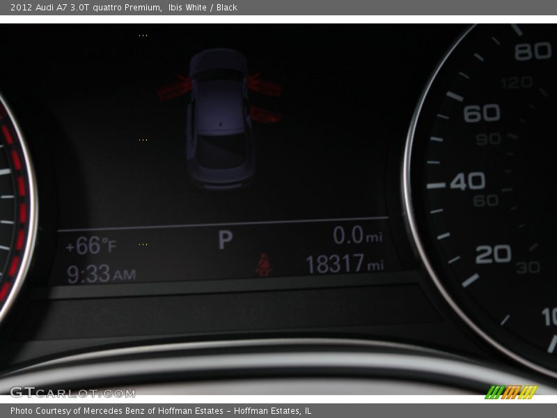 Ibis White / Black 2012 Audi A7 3.0T quattro Premium