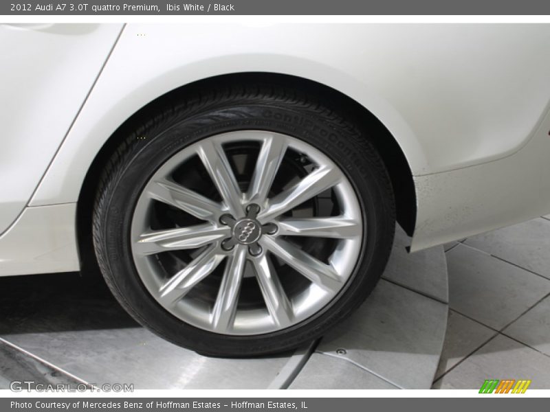 Ibis White / Black 2012 Audi A7 3.0T quattro Premium