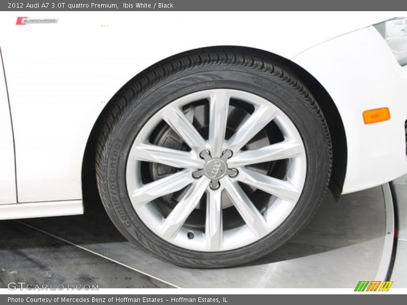 Ibis White / Black 2012 Audi A7 3.0T quattro Premium