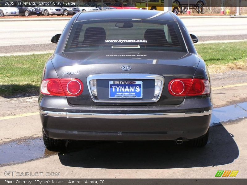 Carbon Gray / Beige 2005 Kia Amanti