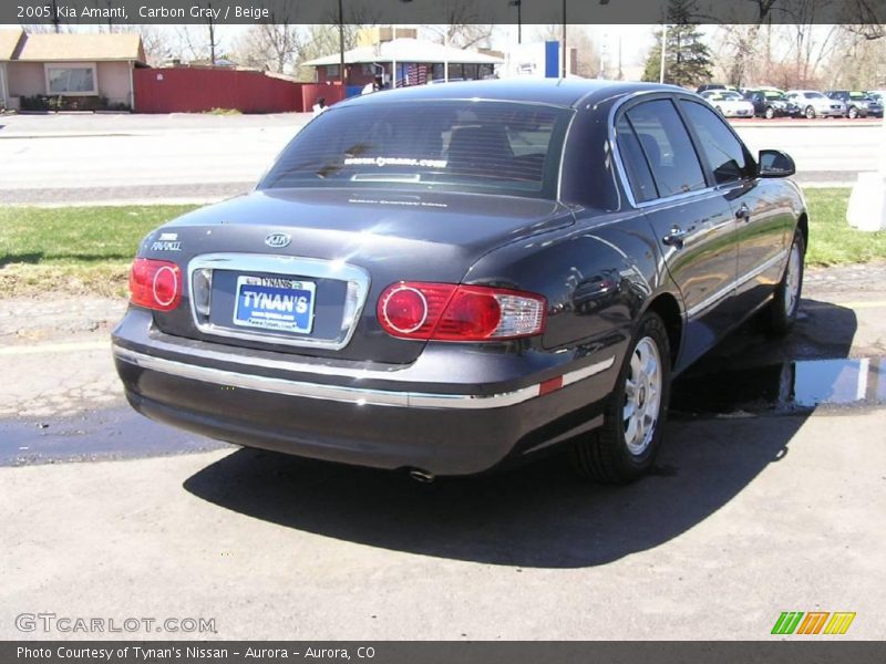 Carbon Gray / Beige 2005 Kia Amanti