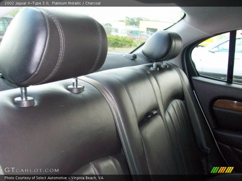 Platinum Metallic / Charcoal 2002 Jaguar X-Type 3.0