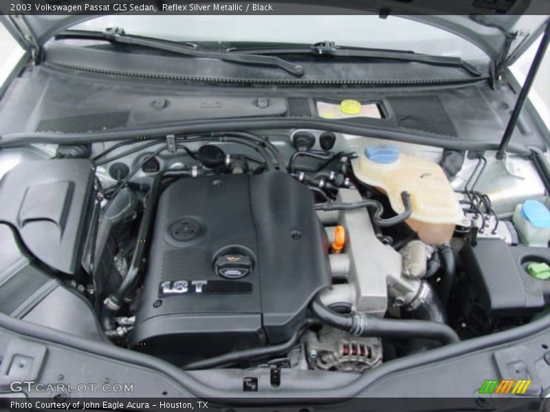 Reflex Silver Metallic / Black 2003 Volkswagen Passat GLS Sedan