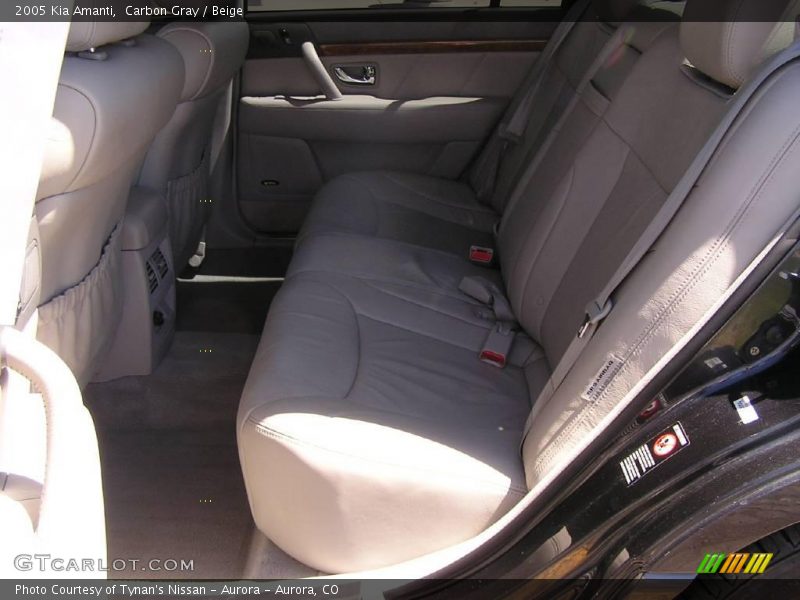 Carbon Gray / Beige 2005 Kia Amanti