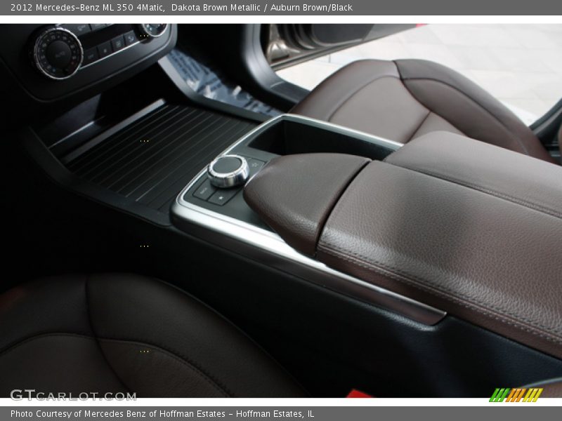 Dakota Brown Metallic / Auburn Brown/Black 2012 Mercedes-Benz ML 350 4Matic