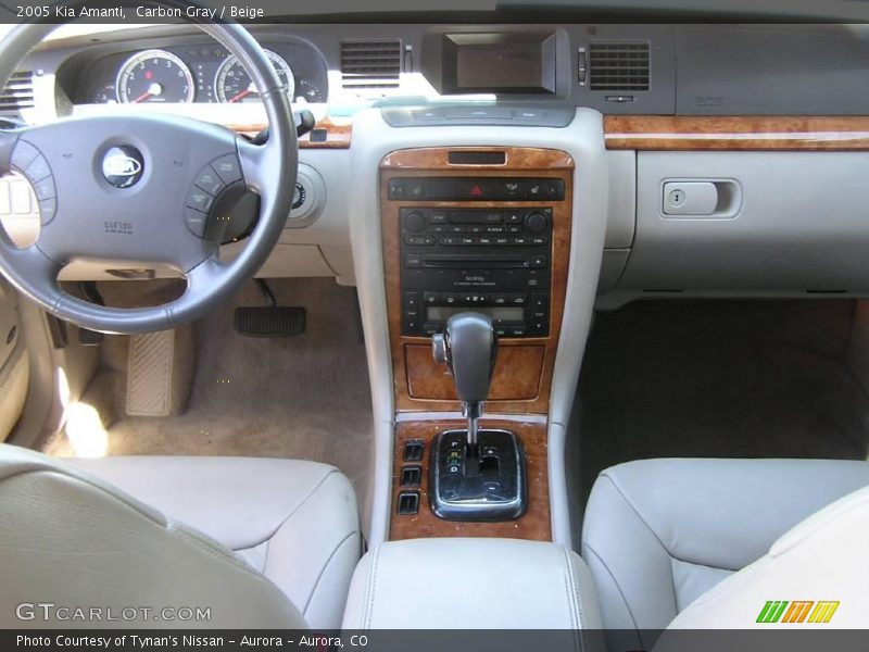 Carbon Gray / Beige 2005 Kia Amanti