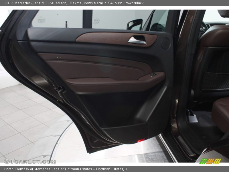 Dakota Brown Metallic / Auburn Brown/Black 2012 Mercedes-Benz ML 350 4Matic