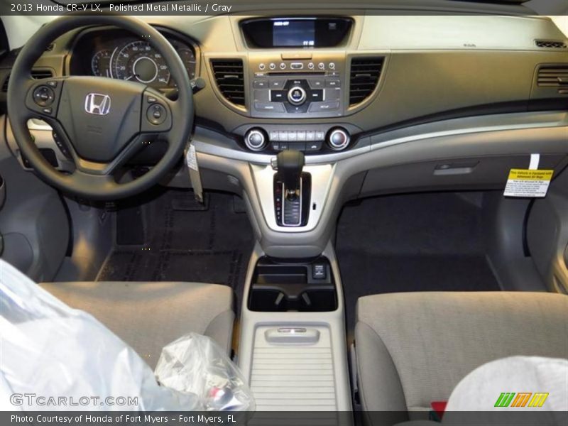 Polished Metal Metallic / Gray 2013 Honda CR-V LX