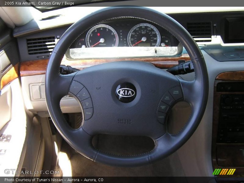 Carbon Gray / Beige 2005 Kia Amanti