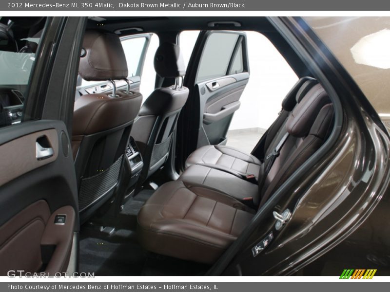Dakota Brown Metallic / Auburn Brown/Black 2012 Mercedes-Benz ML 350 4Matic