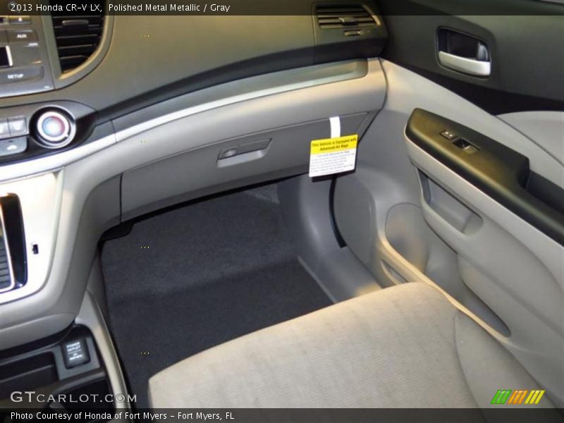 Polished Metal Metallic / Gray 2013 Honda CR-V LX