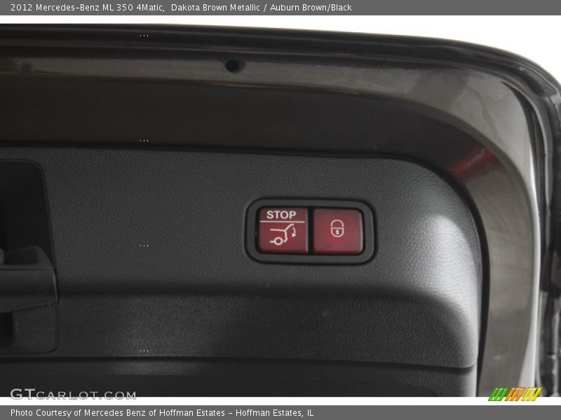 Dakota Brown Metallic / Auburn Brown/Black 2012 Mercedes-Benz ML 350 4Matic