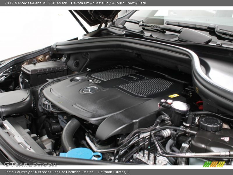 Dakota Brown Metallic / Auburn Brown/Black 2012 Mercedes-Benz ML 350 4Matic