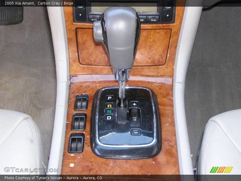 Carbon Gray / Beige 2005 Kia Amanti