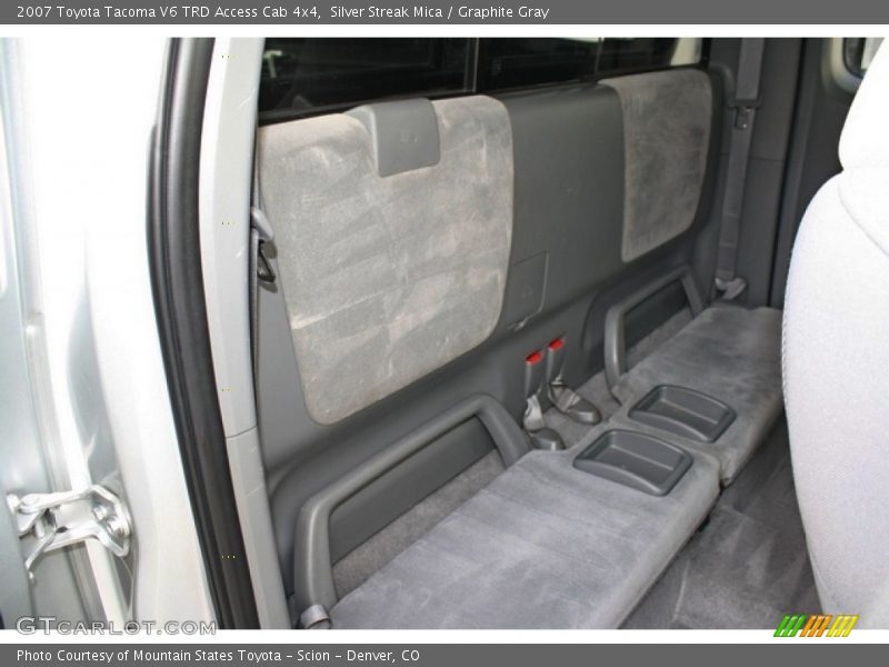Silver Streak Mica / Graphite Gray 2007 Toyota Tacoma V6 TRD Access Cab 4x4