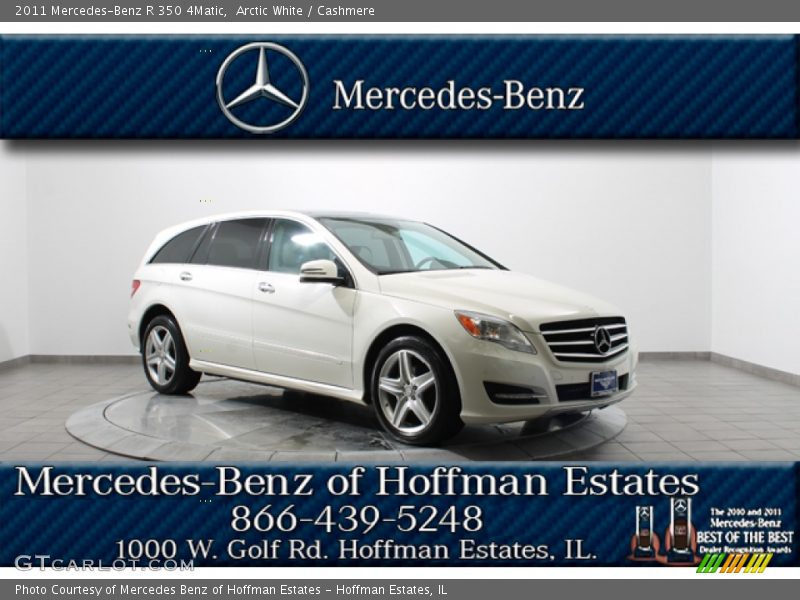 Arctic White / Cashmere 2011 Mercedes-Benz R 350 4Matic