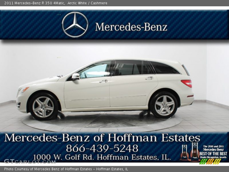 Arctic White / Cashmere 2011 Mercedes-Benz R 350 4Matic