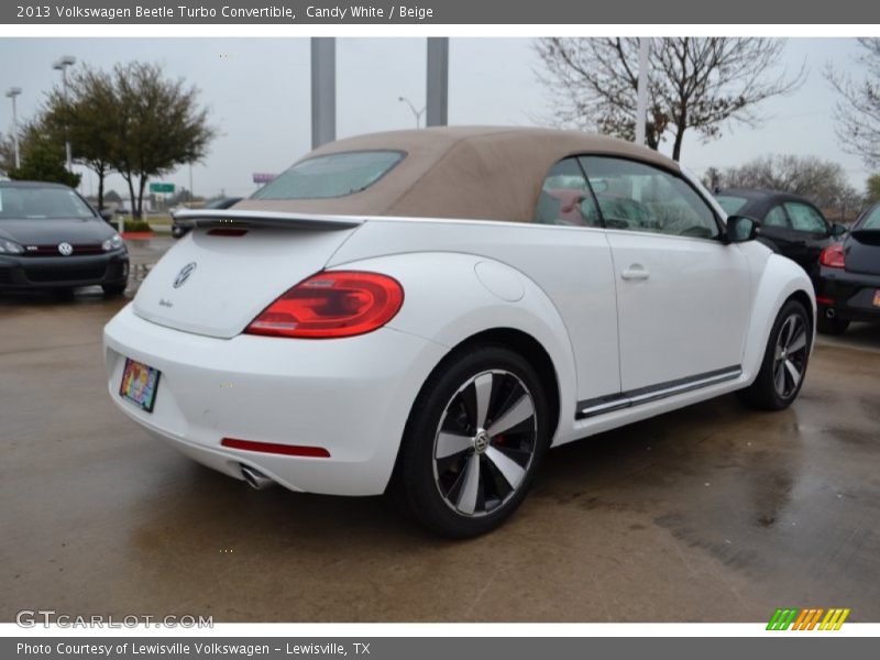  2013 Beetle Turbo Convertible Candy White