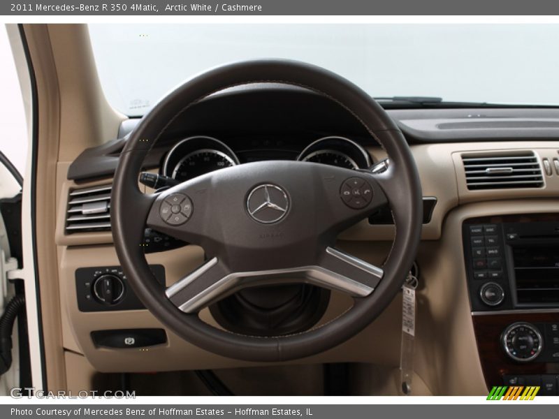Arctic White / Cashmere 2011 Mercedes-Benz R 350 4Matic