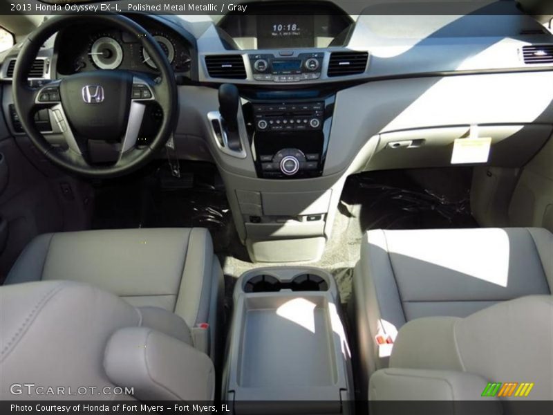 Polished Metal Metallic / Gray 2013 Honda Odyssey EX-L