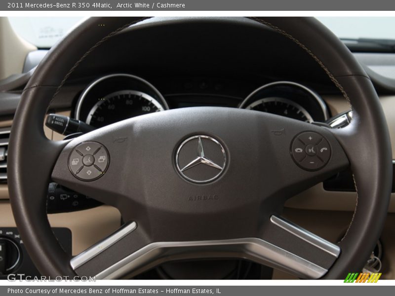 Arctic White / Cashmere 2011 Mercedes-Benz R 350 4Matic