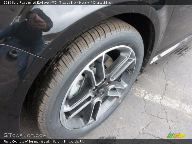 Tuxedo Black Metallic / Charcoal Black 2013 Ford Flex Limited EcoBoost AWD