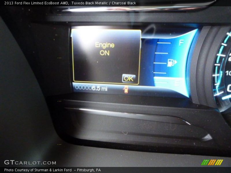 Tuxedo Black Metallic / Charcoal Black 2013 Ford Flex Limited EcoBoost AWD