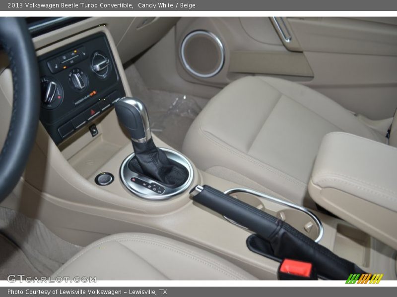  2013 Beetle Turbo Convertible 6 Speed DSG Dual-Clutch Automatic Shifter