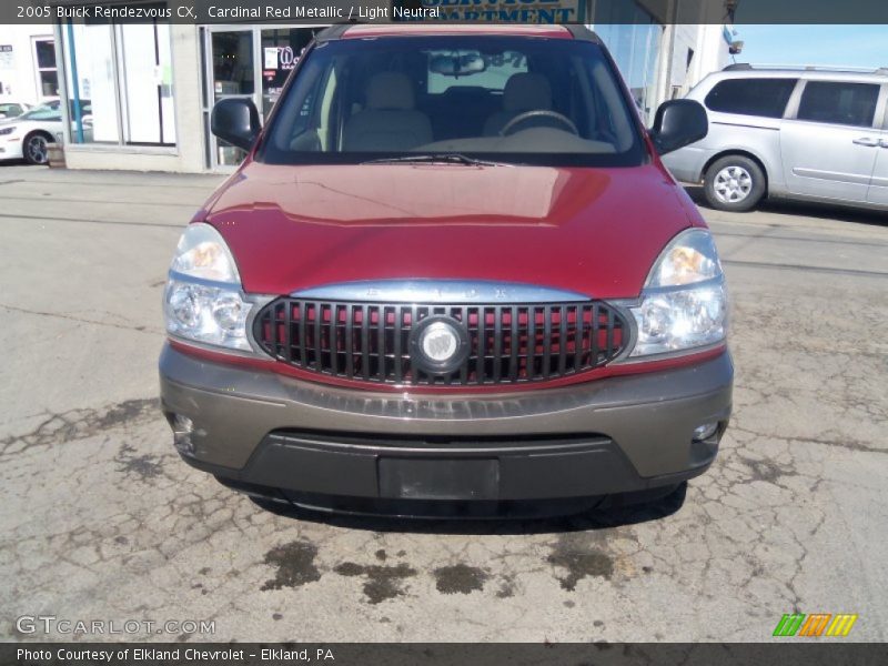 Cardinal Red Metallic / Light Neutral 2005 Buick Rendezvous CX