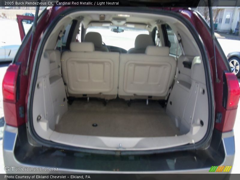 Cardinal Red Metallic / Light Neutral 2005 Buick Rendezvous CX