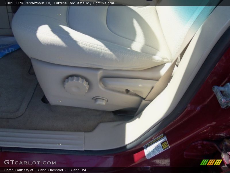 Cardinal Red Metallic / Light Neutral 2005 Buick Rendezvous CX