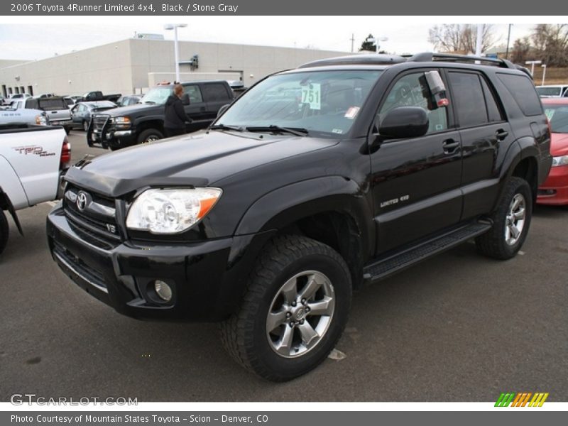 Black / Stone Gray 2006 Toyota 4Runner Limited 4x4