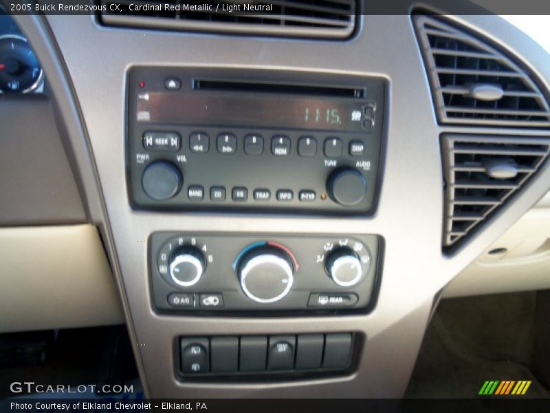 Cardinal Red Metallic / Light Neutral 2005 Buick Rendezvous CX