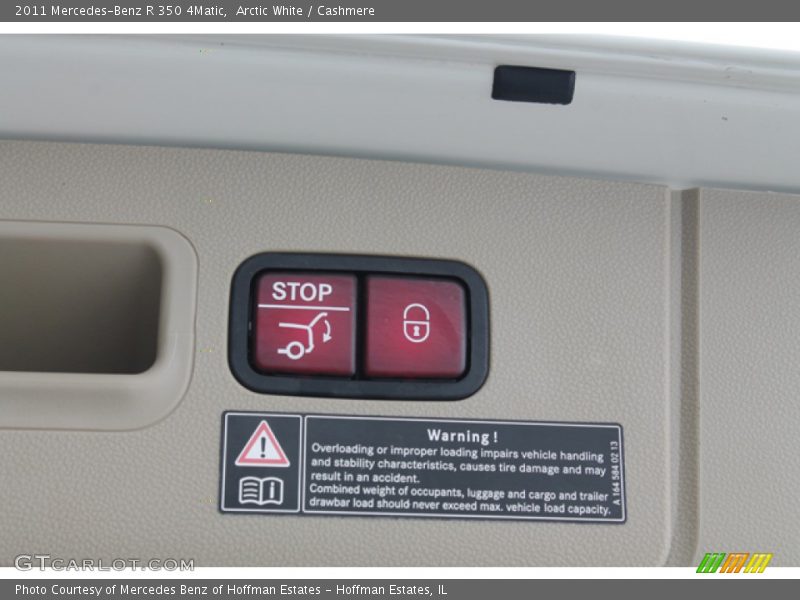Arctic White / Cashmere 2011 Mercedes-Benz R 350 4Matic
