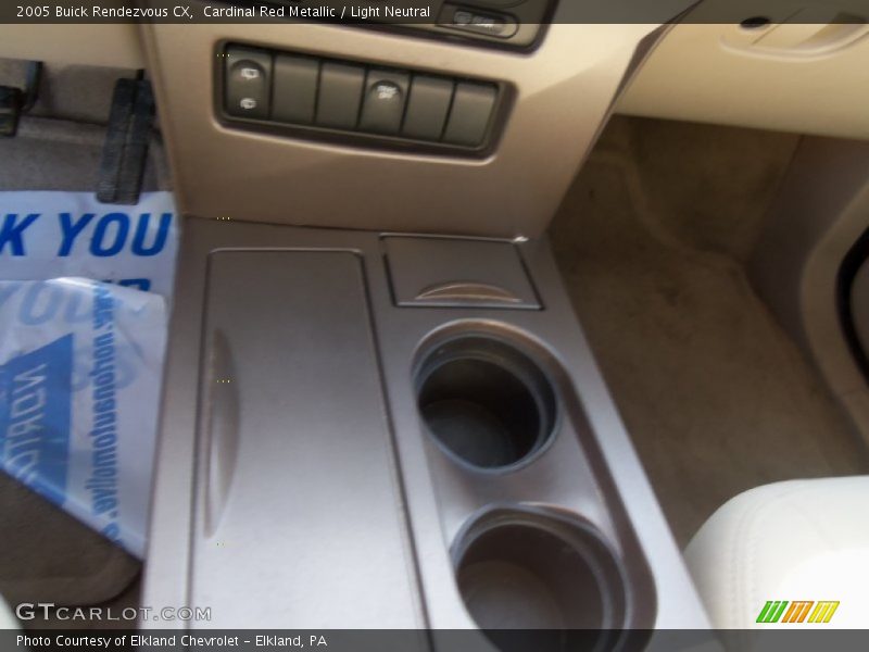 Cardinal Red Metallic / Light Neutral 2005 Buick Rendezvous CX