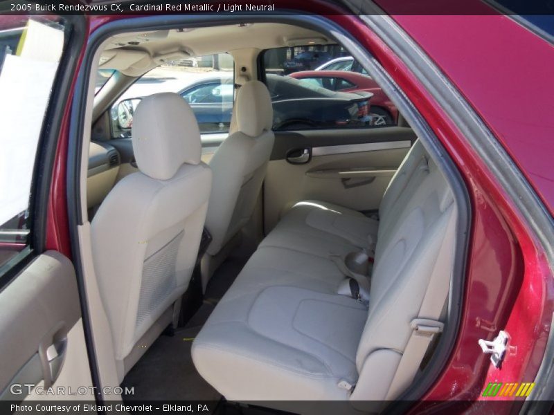 Cardinal Red Metallic / Light Neutral 2005 Buick Rendezvous CX