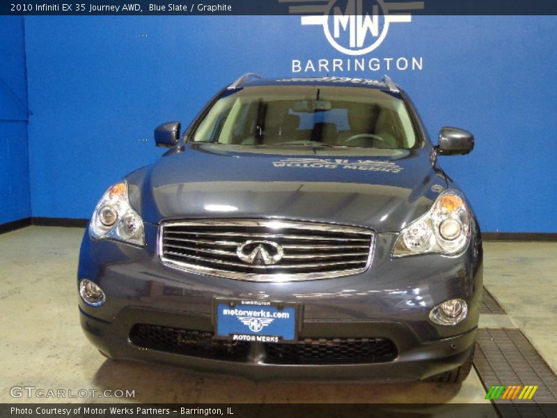 Blue Slate / Graphite 2010 Infiniti EX 35 Journey AWD