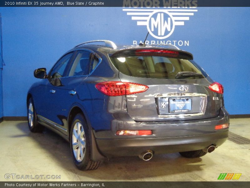 Blue Slate / Graphite 2010 Infiniti EX 35 Journey AWD