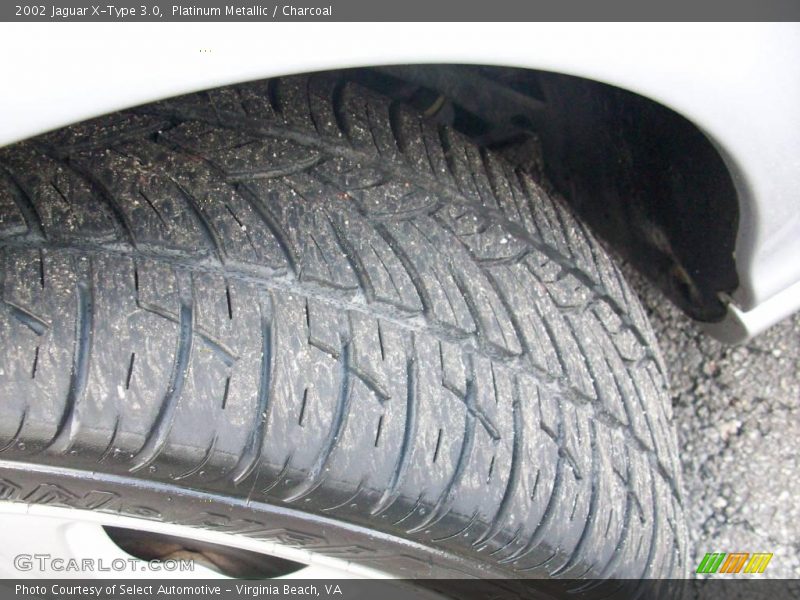 Platinum Metallic / Charcoal 2002 Jaguar X-Type 3.0