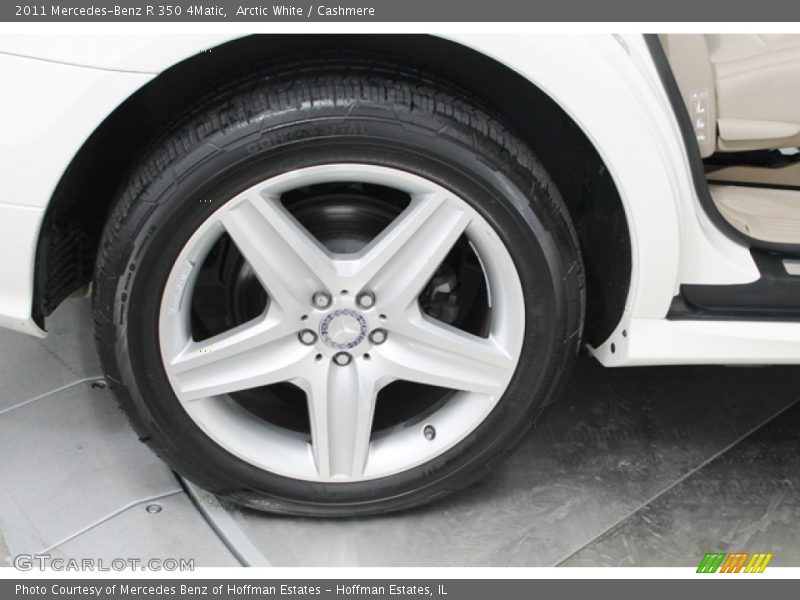 Arctic White / Cashmere 2011 Mercedes-Benz R 350 4Matic