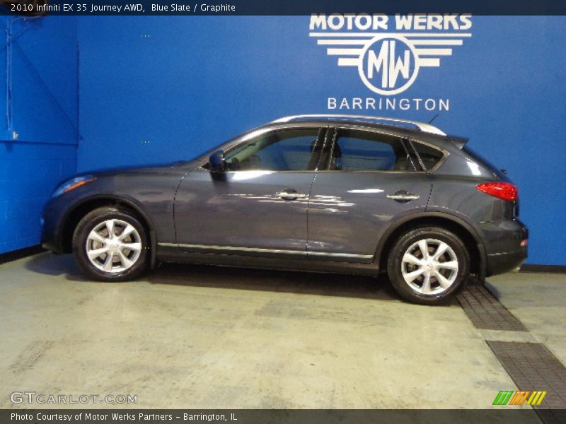 Blue Slate / Graphite 2010 Infiniti EX 35 Journey AWD
