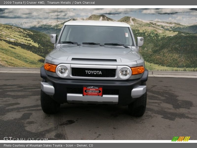 Titanium Metallic / Dark Charcoal 2009 Toyota FJ Cruiser 4WD
