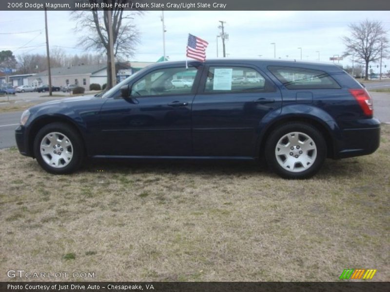 Midnight Blue Pearl / Dark Slate Gray/Light Slate Gray 2006 Dodge Magnum