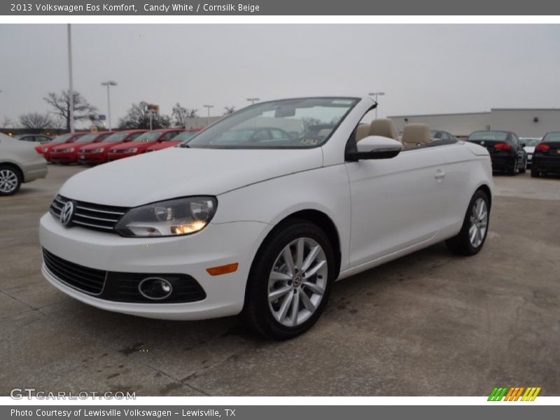 Candy White / Cornsilk Beige 2013 Volkswagen Eos Komfort