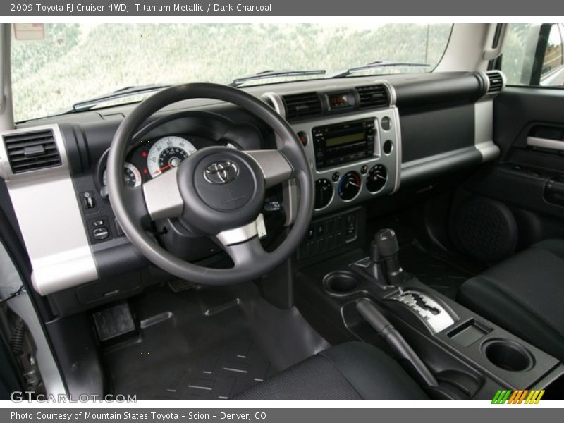 Titanium Metallic / Dark Charcoal 2009 Toyota FJ Cruiser 4WD