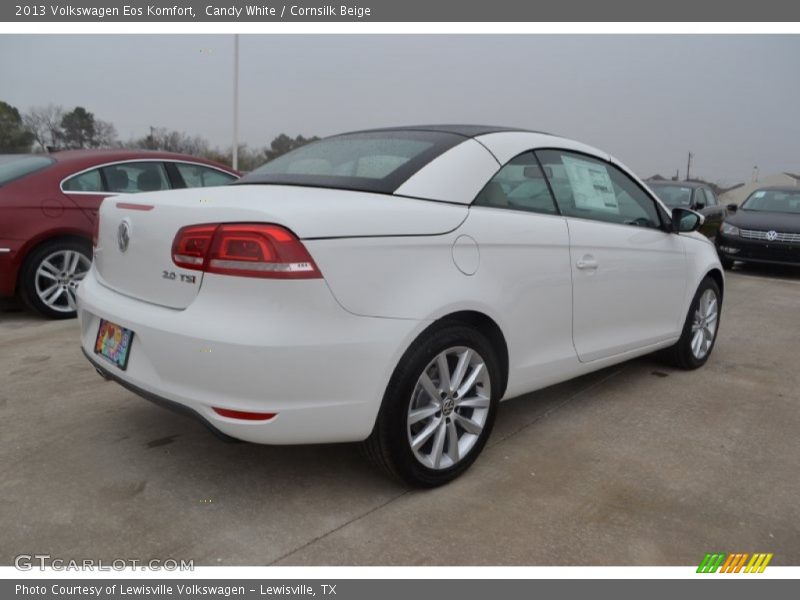 Candy White / Cornsilk Beige 2013 Volkswagen Eos Komfort