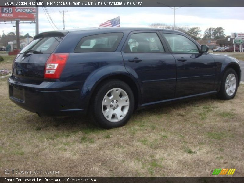 Midnight Blue Pearl / Dark Slate Gray/Light Slate Gray 2006 Dodge Magnum