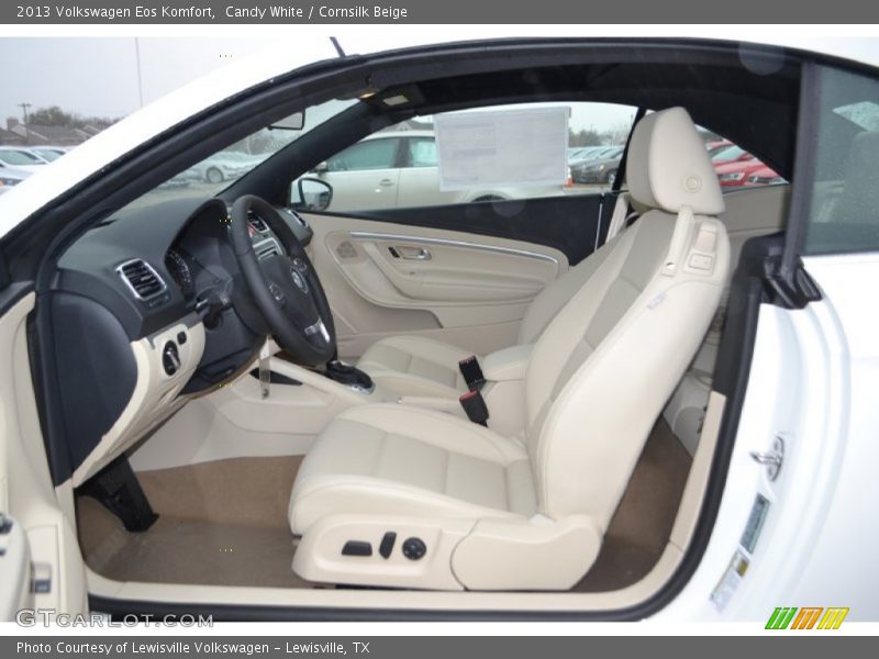 Candy White / Cornsilk Beige 2013 Volkswagen Eos Komfort