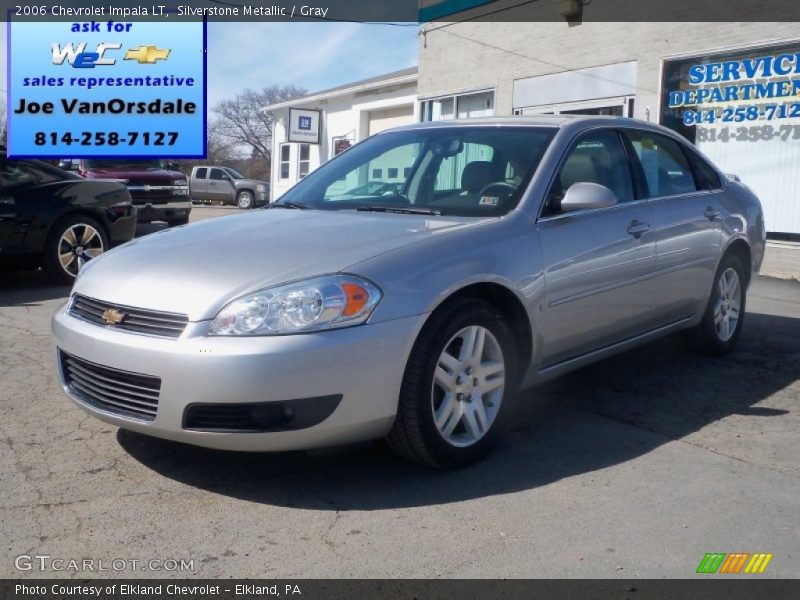 Silverstone Metallic / Gray 2006 Chevrolet Impala LT